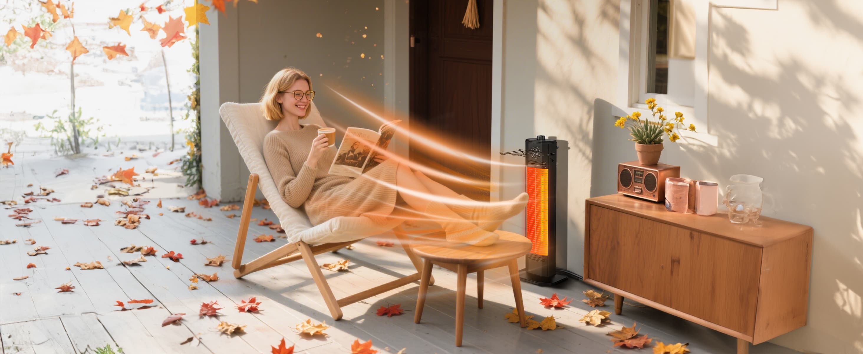 Portable Tabletop Heater Feature 5