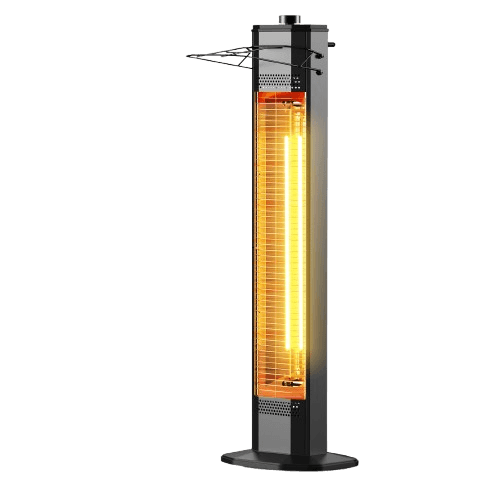 34-Inch Mid-Height Stand Electric Infrared Heater